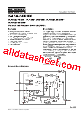 KA5Q0765RTHYDTU型号图片