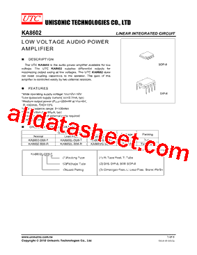 KA8602L-S08-R型号图片