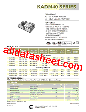 KADN4015型号图片