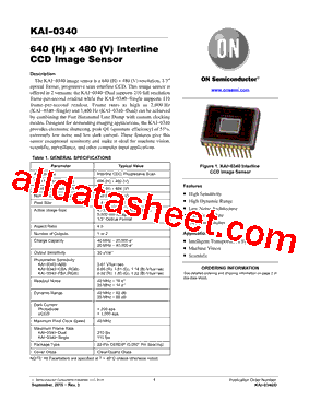 KAI-0340-AAA-CF-AA型号图片