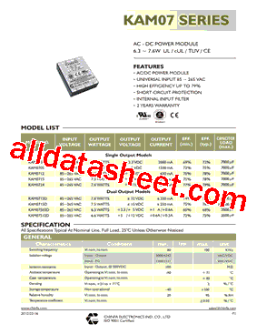 KAM0715D型号图片