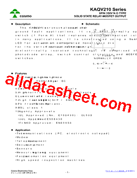 KAQV210STL型号图片