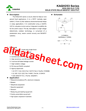 KAQV253H型号图片