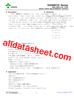 KAQW216ATR型号图片