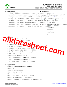 KAQW414STR型号图片