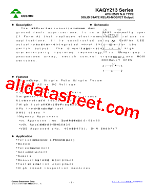 KAQY213STRU型号图片