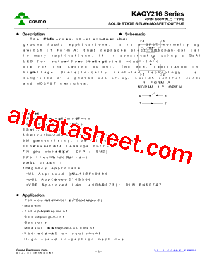 KAQY216ATR型号图片