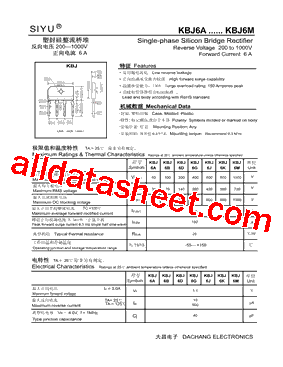 KBJ6M型号图片