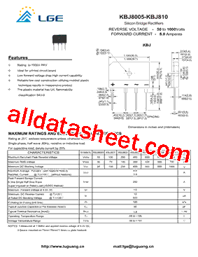 KBJ804型号图片