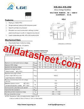 KBJ8A型号图片