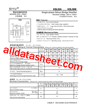 KBJ8J型号图片