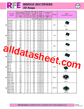 KBPC1001W型号图片