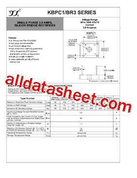 KBPC110型号图片