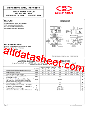 KBPC3510型号图片