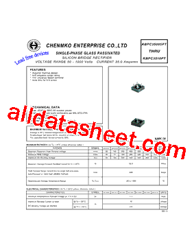 KBPC3510PT型号图片