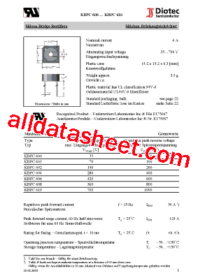 KBPC600型号图片