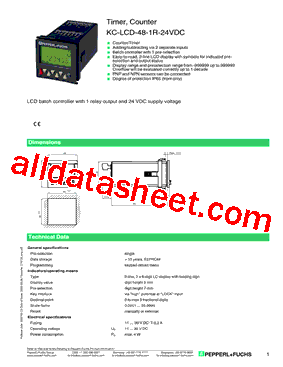 KC-LCD-48-1R-24VDC型号图片