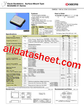 KC2520B25.0000C16E00型号图片