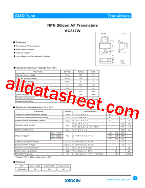 KC817W型号图片