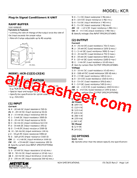 KCR-A1AC/Q型号图片