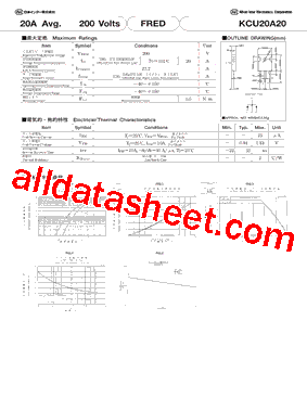 KCU20A20_15型号图片