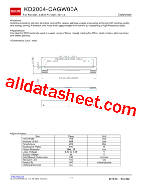 KD2004-CAGW00A型号图片