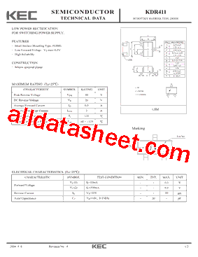 KDR411_15型号图片