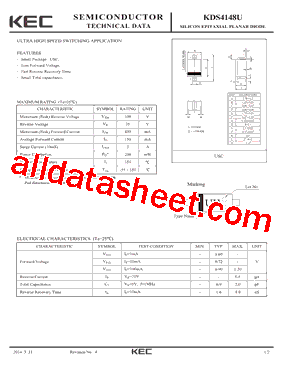 KDS4148U_15型号图片