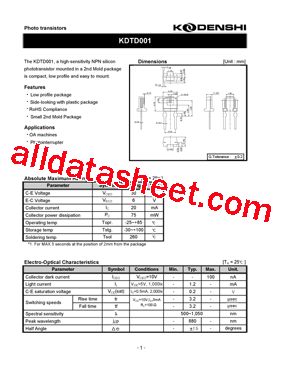 KDTD001型号图片