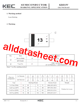 KDZ13V_08型号图片