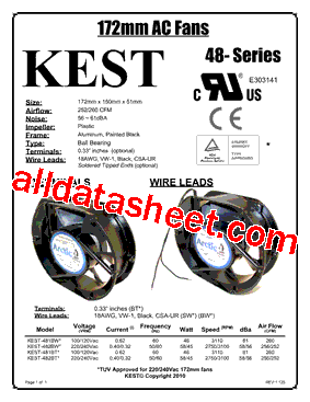 KEST-482BW型号图片