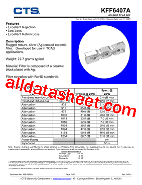 KFF6407A型号图片