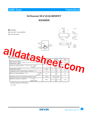 KI2306DS型号图片