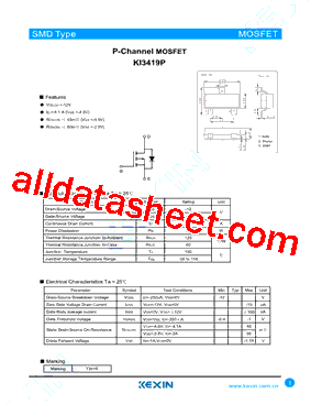 KI3419P型号图片