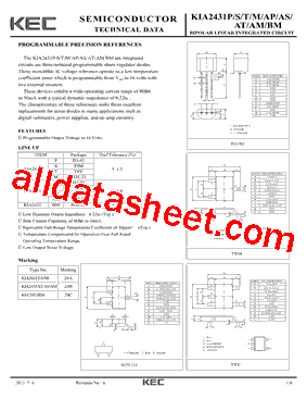 KIA2431AS型号图片