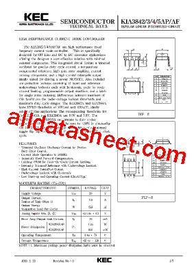 KIA3843AF型号图片