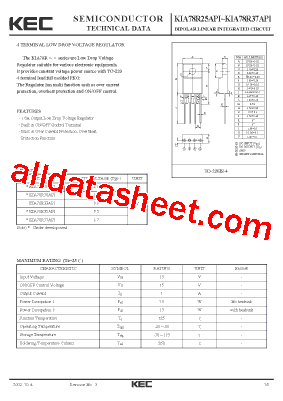 KIA78R25API型号图片
