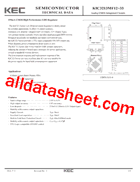 KIC3213MF25型号图片