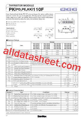 KK110F120型号图片