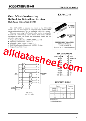 KK74AC244N型号图片
