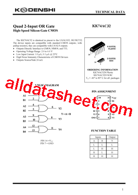 KK74AC32N型号图片