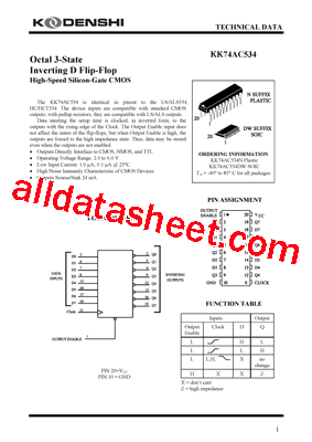 KK74AC534DW型号图片