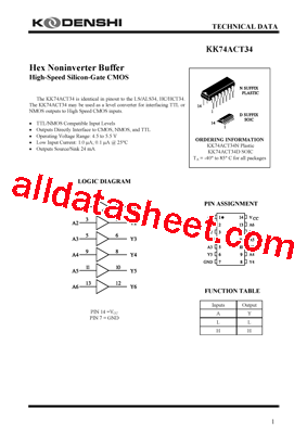 KK74ACT34N型号图片