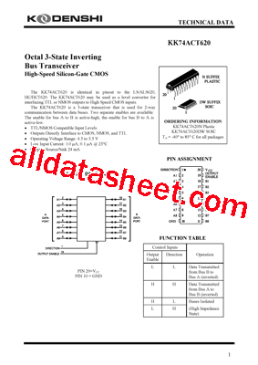 KK74ACT620N型号图片