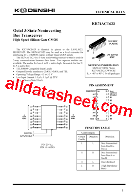 KK74ACT623N型号图片