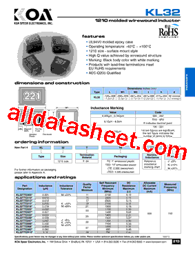 KL32TTE4R7K型号图片