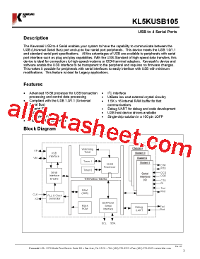 KL5KUSB105型号图片