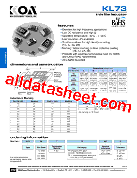 KL731ETTP47NG型号图片