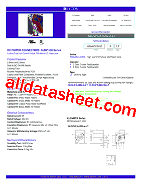 KLDVHCX-0202-LT型号图片