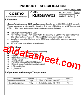 KLE06WWX3型号图片